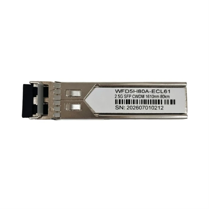 CWDM SFP 2.5G 80km factory